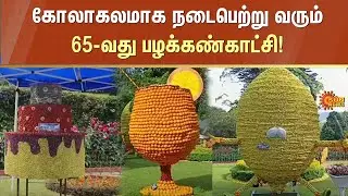 65th Fruit Exhibition | Nilgiris | Coonoor | Collector Opening | Sun News