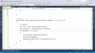 how to Delete Data in Entity Framework