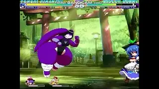 Mugen Tenshi Hinanawi Battle #406 Vs Violet Bunny