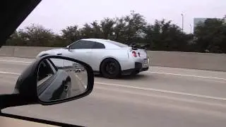 Twin Turbo Gallardo Highway Pull & GTR
