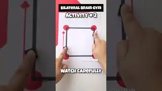 Both Side Brain Gym Activities/ Bilateral Coordination Exercises #braingames #bilateralseries