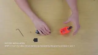 [KOVIX Disc Lock KT6/CB] Battery Installation + Alarm Activation