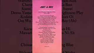JUST A BOY SONG (lyrics) - by DrINsaNE Japanese Rap #ytshorts #love #lyrics