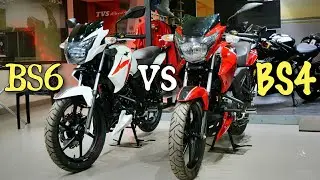 TVS Apache RTR 160 2V BS6 vs BS4 Comparison | Main Differences | Which is best??
