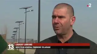 Reportage JT France 2 sur l'éclairage public solaire français au Sénégal