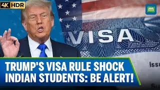 Trump Proposes 4-Year Visa Cap in U.S.: What Indian Students Need to Know | 4K