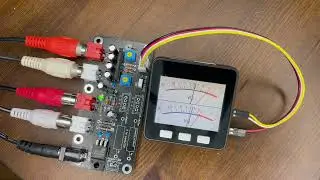 Audio level (VU/McIntosh) meters into the GROVE of M5Stack