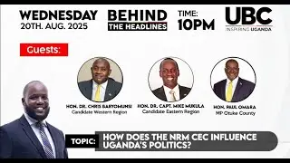 CEC Elections & Uganda&rsquo;s Future: Who Holds the Power? | 20th  August, 2025