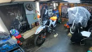 Regulmoto TE 300 PRO  - гарды,аналог фильтру,крепление птф и сиденья
