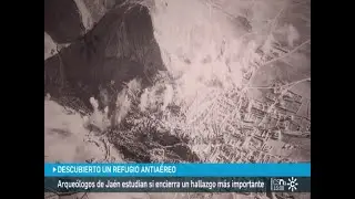Refugio antiaéreo intacto de la Guerra Civil en el centro de Jaén