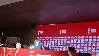 Cameroon Coach David Pagou reaction after Morocco defeat 