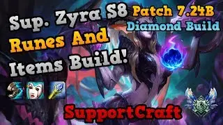 Zyra Support Build Season 8 Runes - Arcane Poke | SupportCraft