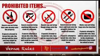 Venue Rules