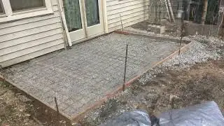 Transform Your Backyard Fast: Small Concrete Pad, Big Results!