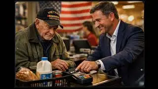 Stranger Pays for Veteran&rsquo;s Groceries &ndash; What the CEO Did Shocked Everyone | USA Kindness Story