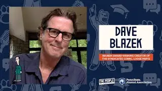 The People of Penn State &mdash; Drawing A Laugh A Day, With Award-Winning Cartoonist Dave Blazek