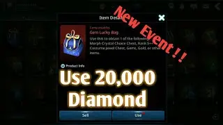 Darkness Rises : Purchased Gem Lucky Bag 20 Times
