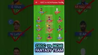 CECC vs NCMI Dream11 Prediction | CECC vs NCMI Dream11 Prediction Today Match | CECC vs NCMI