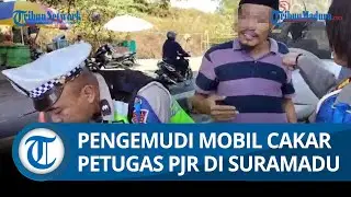 AROGAN Pengemudi Vitara Cakar Petugas PJR di Jembatan Suramadu sisi Bangkalan