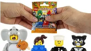 How to Feel LEGO Minifigure Series 18 Blind Bags - All 17 Bags Opened!