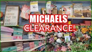 MICHAELS HOME DECOR CLEARANCE SHOP WITH ME! SPRING SUMMER DECOR 2021