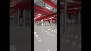 Industrial resin flooring. Long lasting, clean & easy to clean finish. #epoxy #industrial #flooring