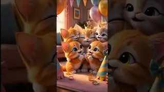 Surprising My Cat With a Birthday Party#cat #cute