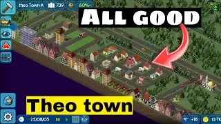 All good in theo Town new city | theo Town again Rising| #theotown #theotowngameplay #games #game