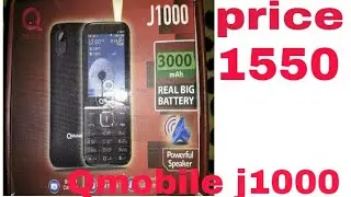 Qmobile j1000 pakistan Best mobile phone