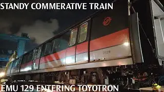 SMRT KHI C151 EMU 129 entering Toyotron 