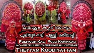 Puliyoor Kali | Theyyam | Pullikarinkali | Theyyam | Kundor Chamundi | Theyyam | Koodiyattam#theyyam