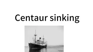 Centaur sinking