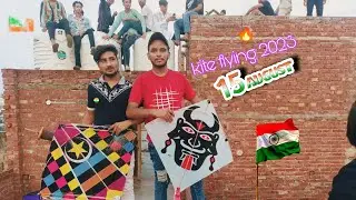 🔥Desi Boys Flying Kites on *15 August* non stop Kite Flying |
