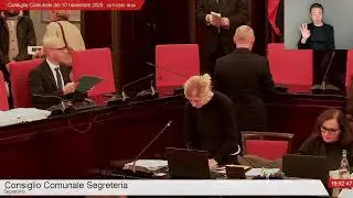 Consiglio Comunale in diretta -  10/11/2025
