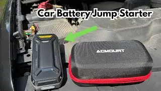 Car #Battery #JumpStarter Portable, 6000A 12V with Jump Box (All Gas/10.0L Diesel) #review