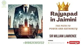 Rajyapad in Jaimini: The Path to Power and Authority-William Lawrence#astrology #vastu