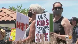 Some La Crescenta Residents Protest Convicted Sexual Predator's Placement In Neighborhood