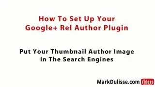 Free Google Plus Rel Author WP Plugin