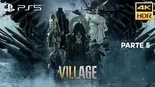 Resident Evil Village  Gameplay  Parte 5 em 4K HDR  PS5  Modo Qualidade