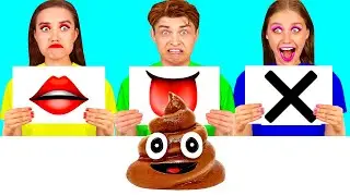 Откуси Лизни или Ничего Челлендж | Потрясающие Кухонные Лайфхаки с DaRaDa Challenge