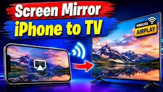 How to Screen Mirror iPhone to Smart TV | Mirror your iPhone or iPad to a TV or Mac