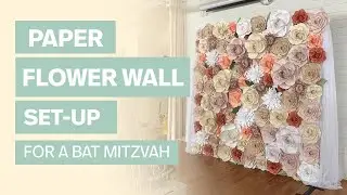 Create Your Own Paper Flower Wall: Simple DIY Tutorial for Gorgeous Decor