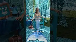 Русалка Зельда на Морском фестивале в Уайт-Роке 🩵 #русалка