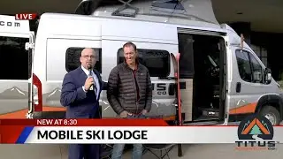 Titus Adventure Company on Morning Show at Denver Channel 2 News