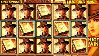 HUGE BIG WIN on BOOK OF SECRETS EXTRA 🔥 | EPIC SYNOT BONUS & EXPANDING SYMBOLS!