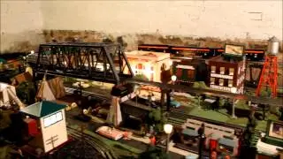 Model Train -1950's Lionel Post War New York Layout