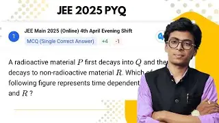 JEE Main 2025 PYQs are the best way to prepare smartly #jee2026 #physics #neet 