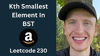 K-й наименьший элемент в BST-дереве &mdash; Leetcode 230 &mdash; Деревья (Python)