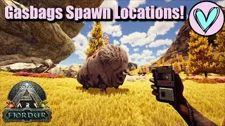 Gasbags Spawn Locations! || Ark Fjordur!