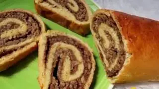 Cozonac cu nuca